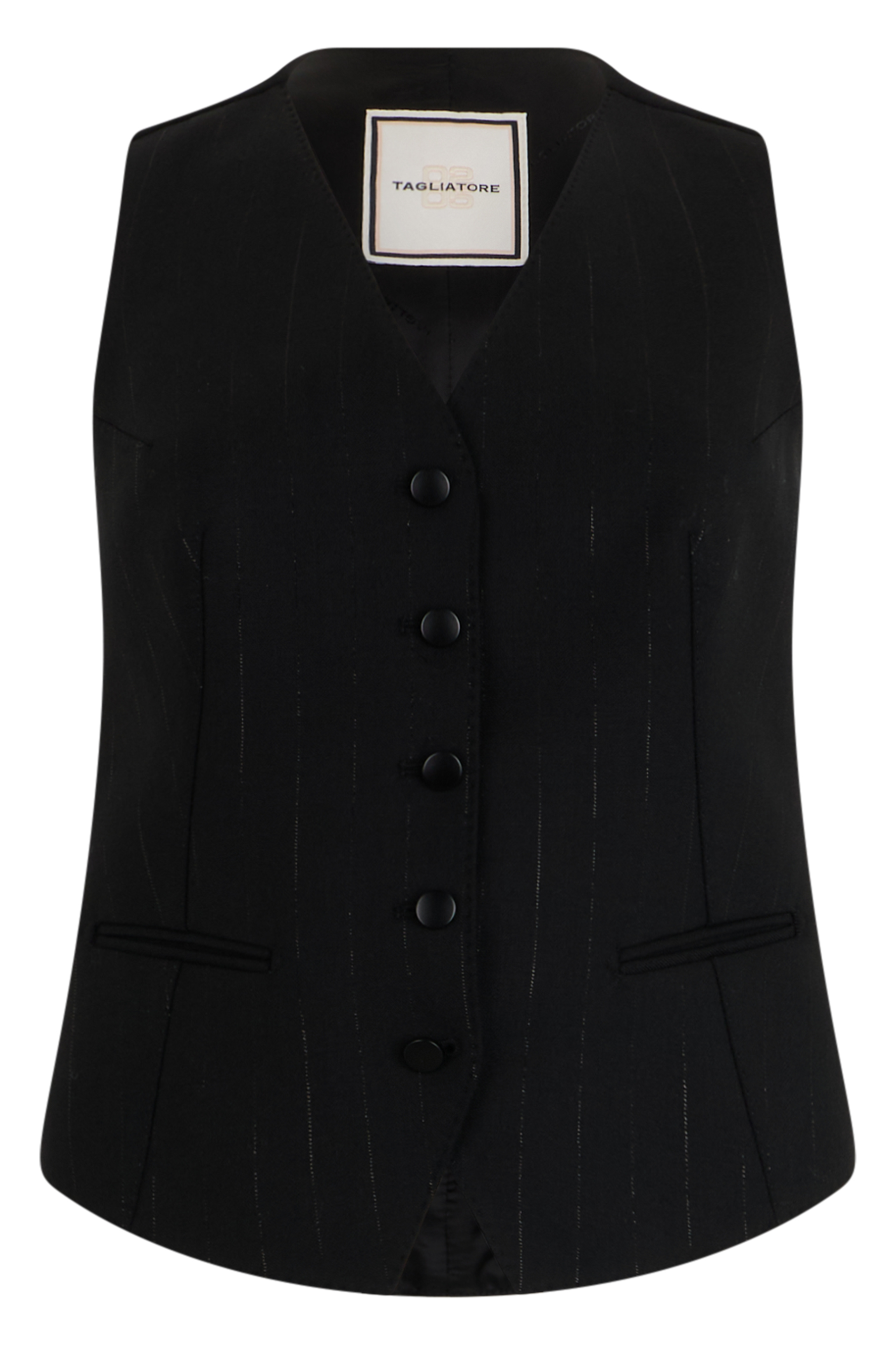 Pinstripe vest