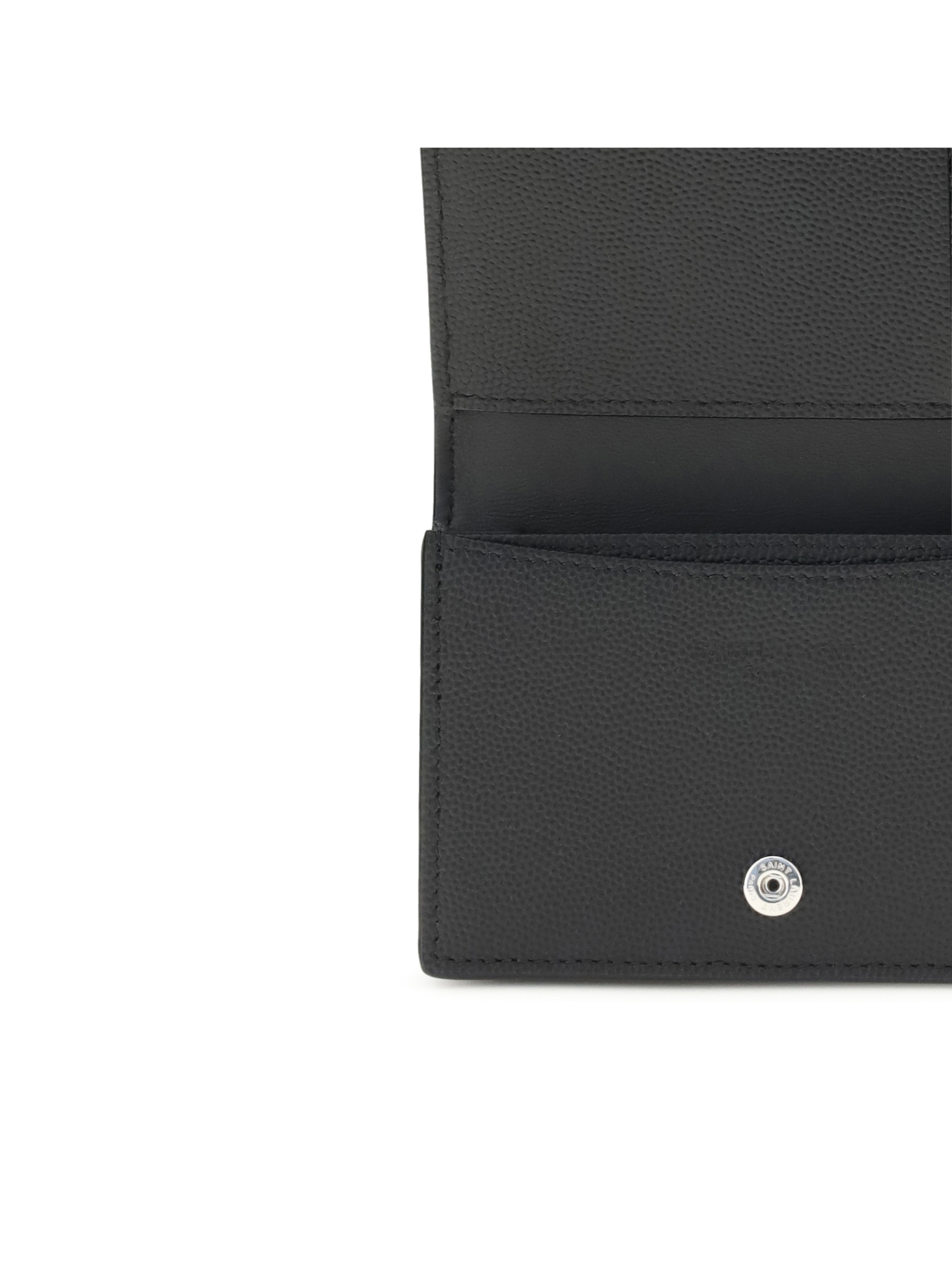 Grain de poudre leather business Card Holder