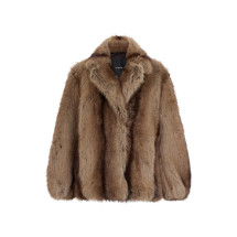 Faux fur jacket