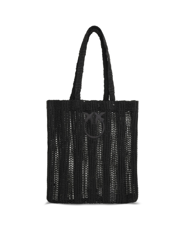 Medium Easy Tote Bag in raffia