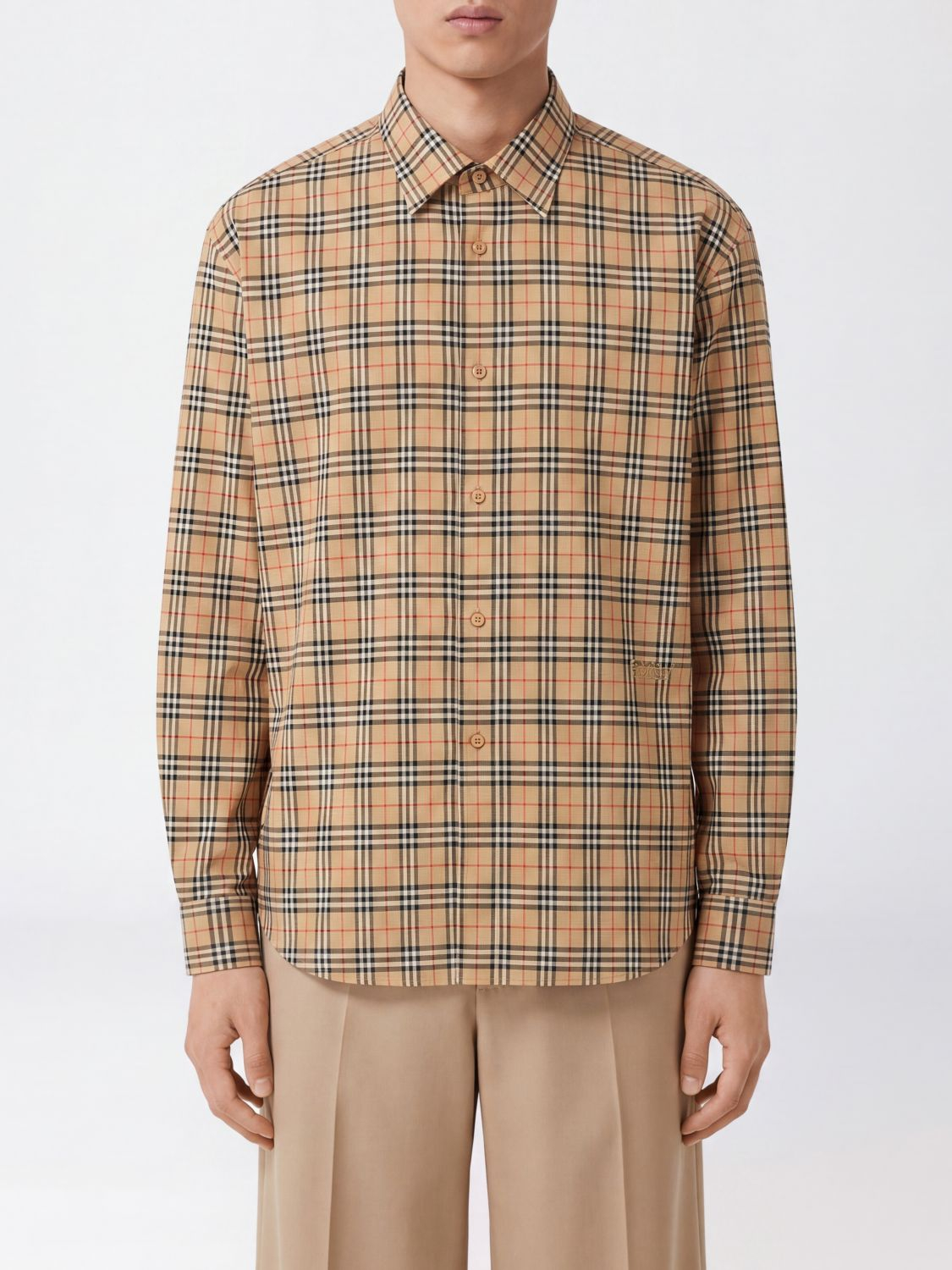 [Burberry] Shirts Long Sleeve FW26 8130238