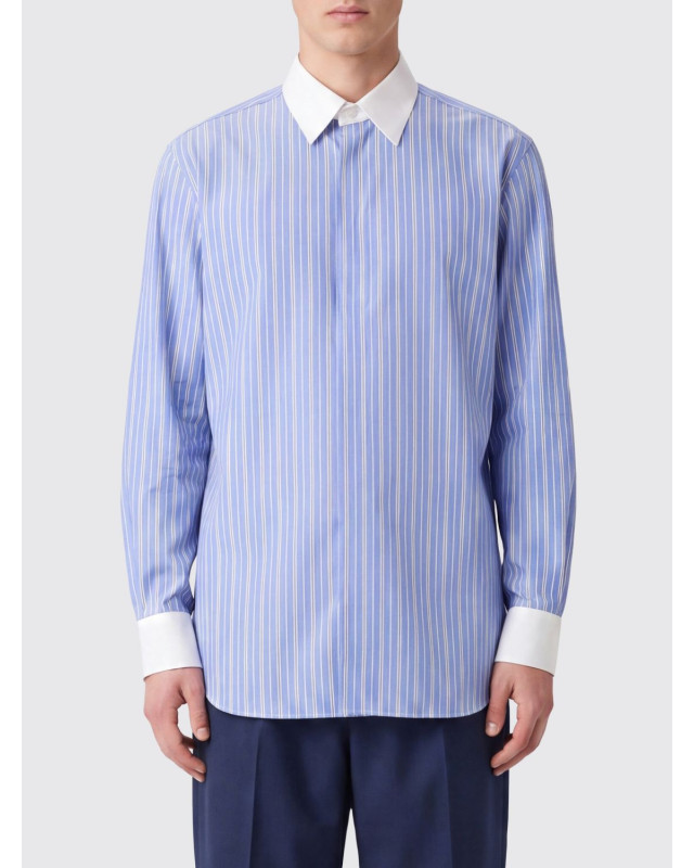 [Tom Ford] Shirts Long Sleeve FW26 HRN006FMS116 UWB