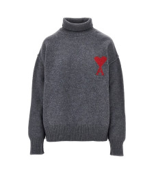 [AMI] Knitwear FW26 UKS839018084-084