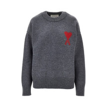[AMI] Knitwear FW26 UKS838018084-084