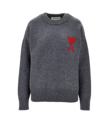 [AMI] Knitwear FW26 UKS838018084-084