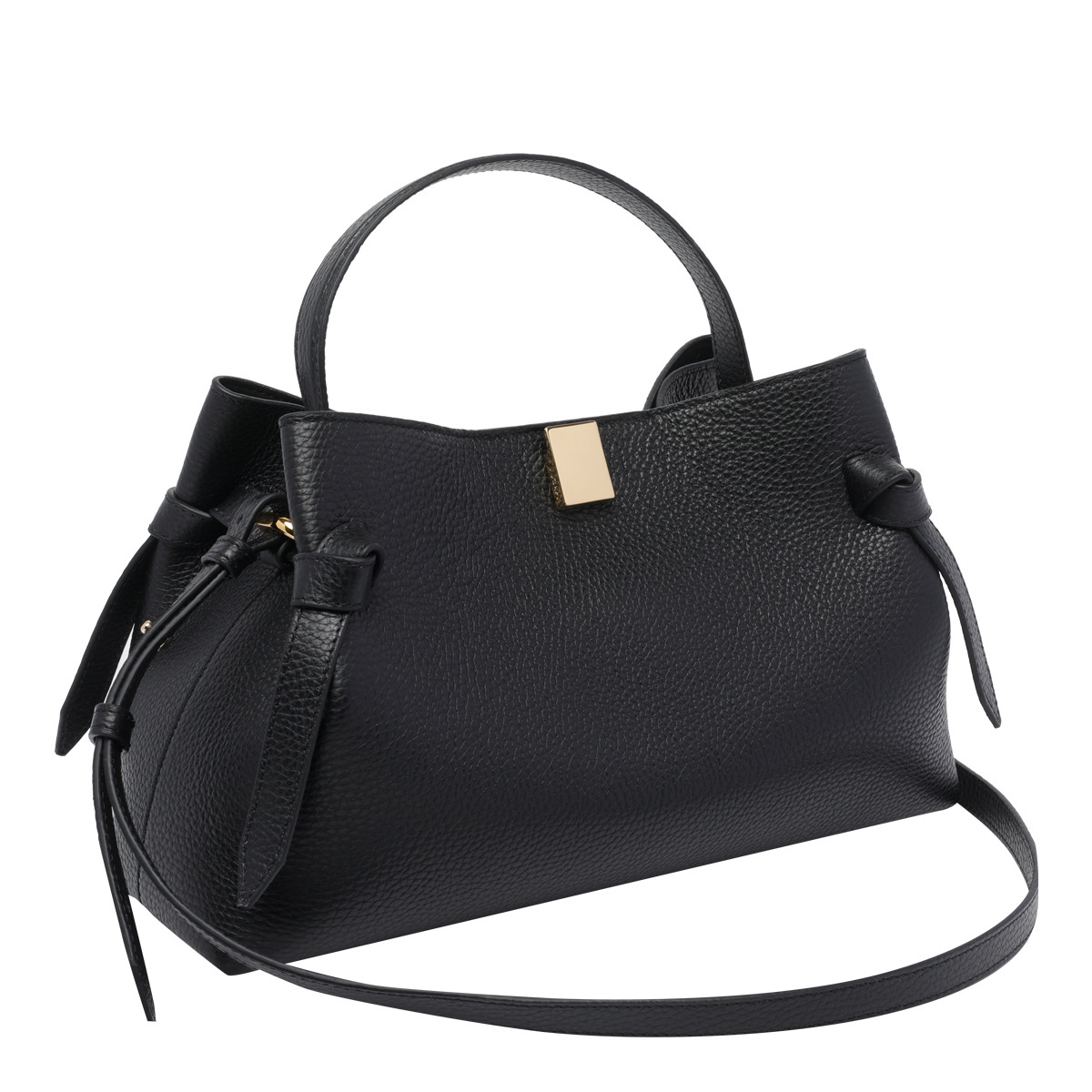 [YUZEFI] Shoulder bag FW26 GYOZAPEBBLE GRAIN LEATHERL034