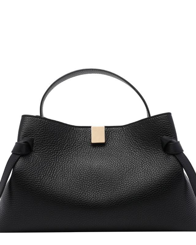 [YUZEFI] Shoulder bag FW26 GYOZAPEBBLE GRAIN LEATHERL034