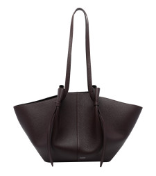 [YUZEFI] Shoulder bag FW26 LARGE MOCHIPEBBLE GRAIN LEATHERL078