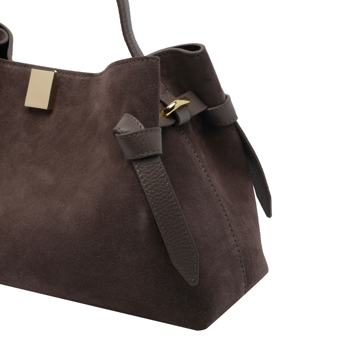 [YUZEFI] Shoulder bag FW26 GYOZASUEDES026