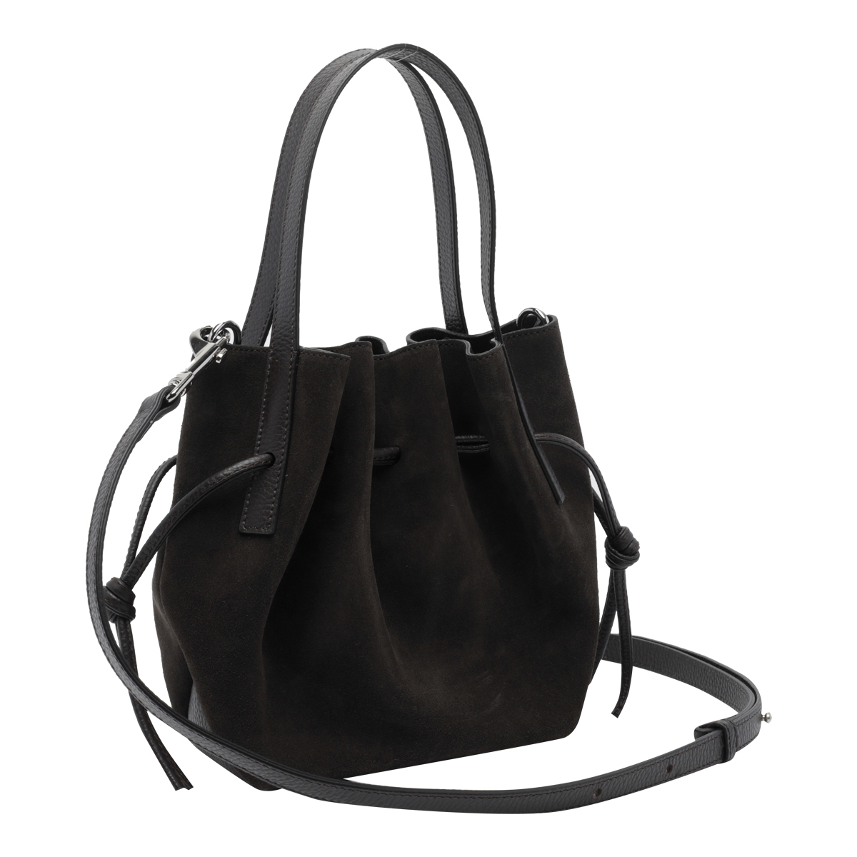 [YUZEFI] Shoulder bag FW26 MINI SCALLOP TOTESUEDES029