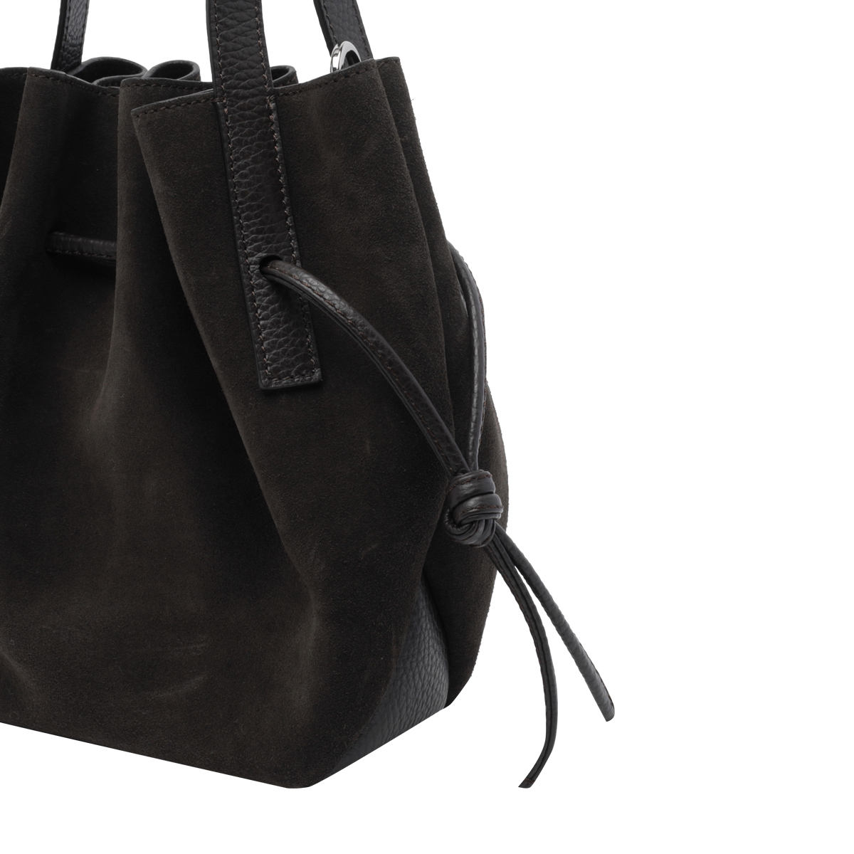 [YUZEFI] Shoulder bag FW26 MINI SCALLOP TOTESUEDES029