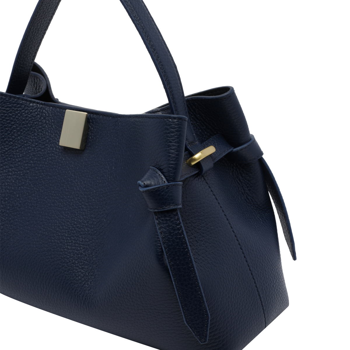 [YUZEFI] Shoulder bag FW26 GYOZAPEBBLE GRAIN LEATHERL063
