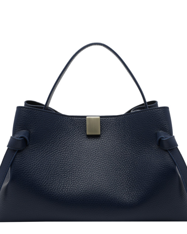[YUZEFI] Shoulder bag FW26 GYOZAPEBBLE GRAIN LEATHERL063