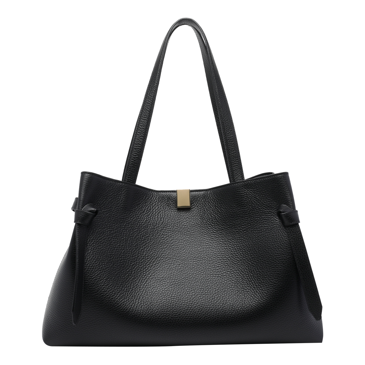 [YUZEFI] Tote bag FW26 GYOZA TOTEPEBBLE GRAIN LEATHERL034