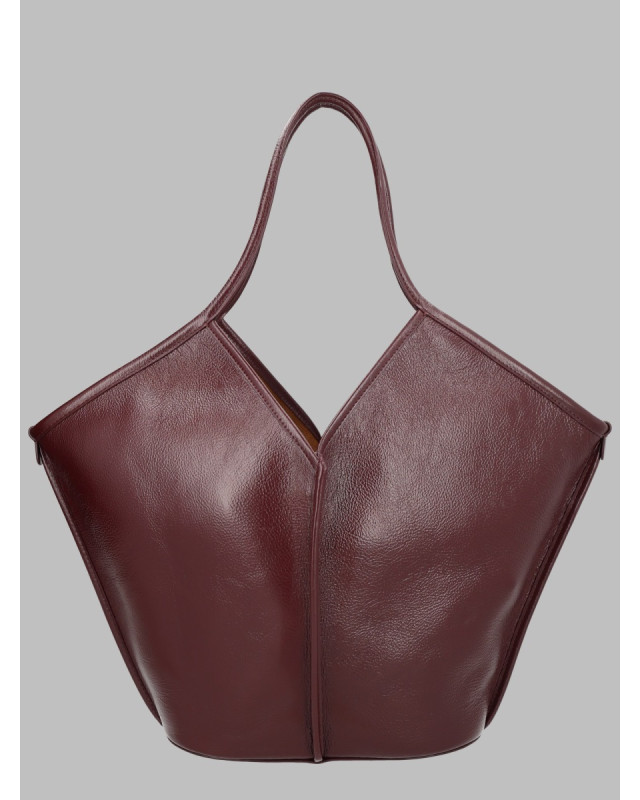 [HEREU] Shoulder bag FW26 CALDWBA26.007.7_BURGUNDY