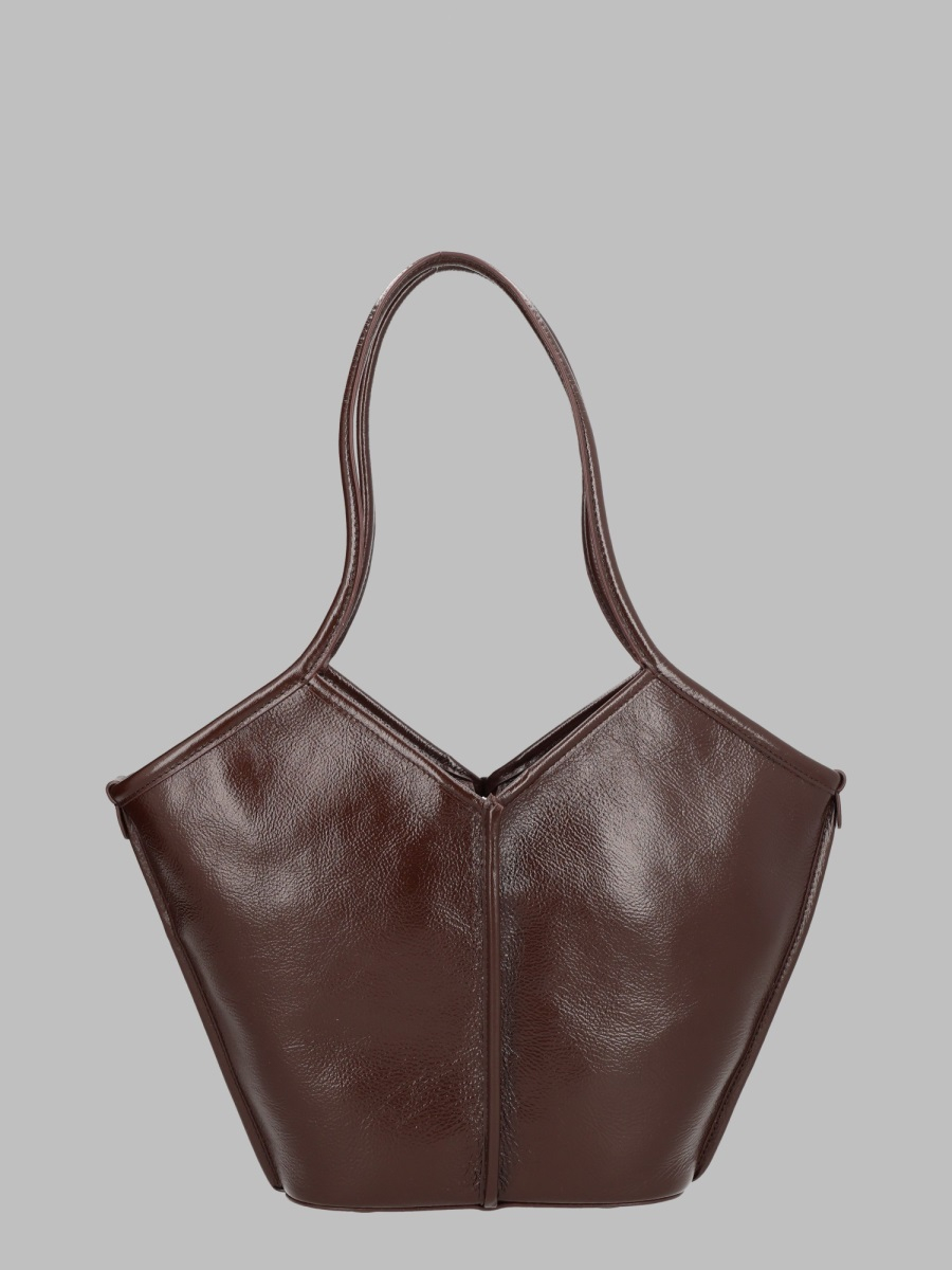 [HEREU] Shoulder bag FW26 CALSSHWBA26.002.3_DARKBROWN