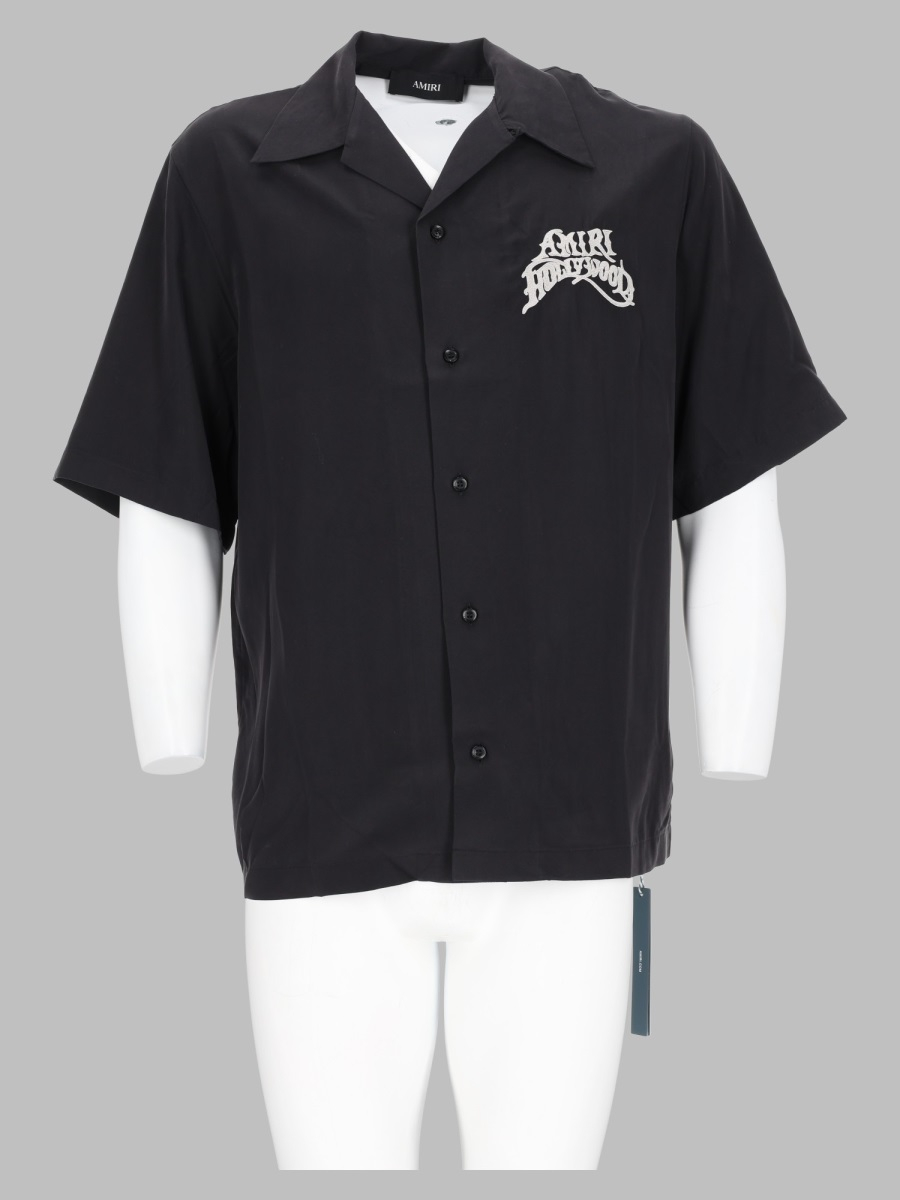[Amiri] Shirts Short Sleeve FW26 AMTOSH1178_BLACK