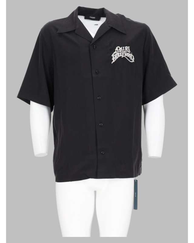 [Amiri] Shirts Short Sleeve FW26 AMTOSH1178_BLACK