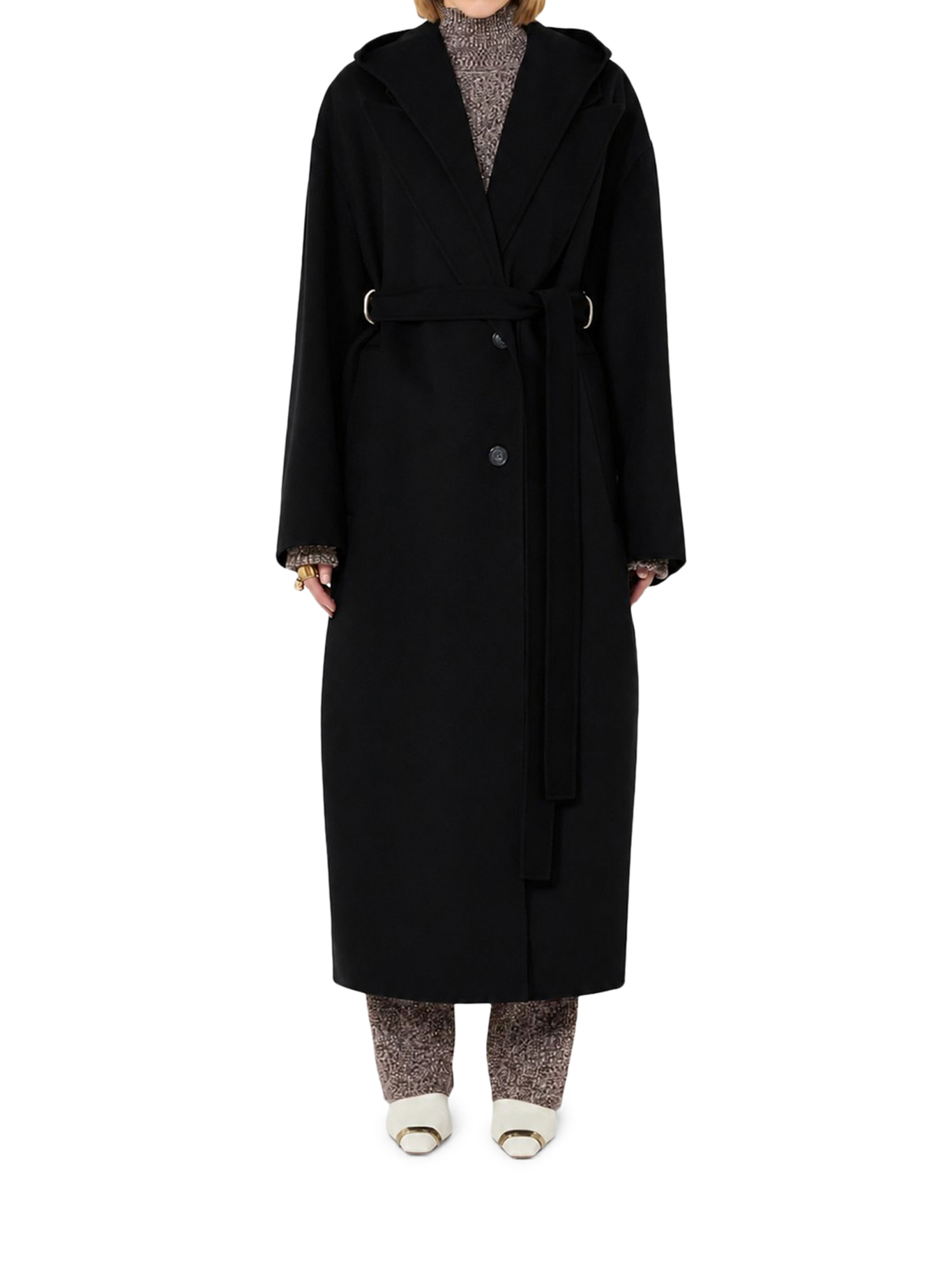 [SPORTMAX] Coat FW26 2622016012600013 BLACK