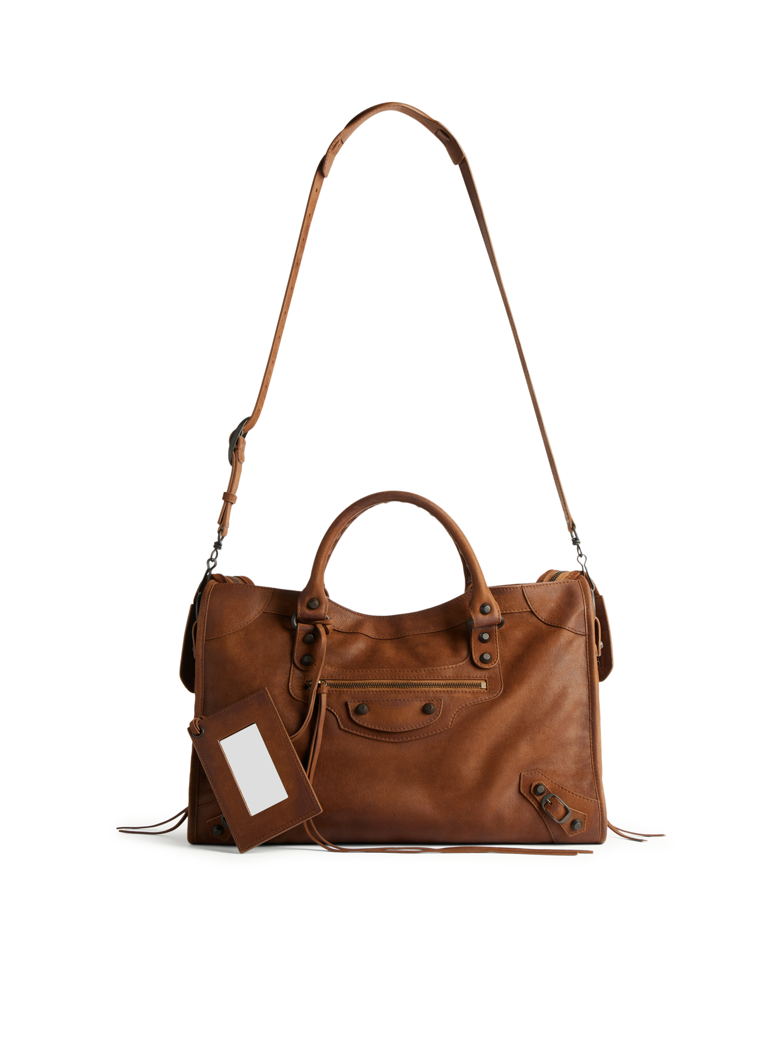 [Balenciaga] Shoulder bag FW26 8657602ACM92247 CARAMEL