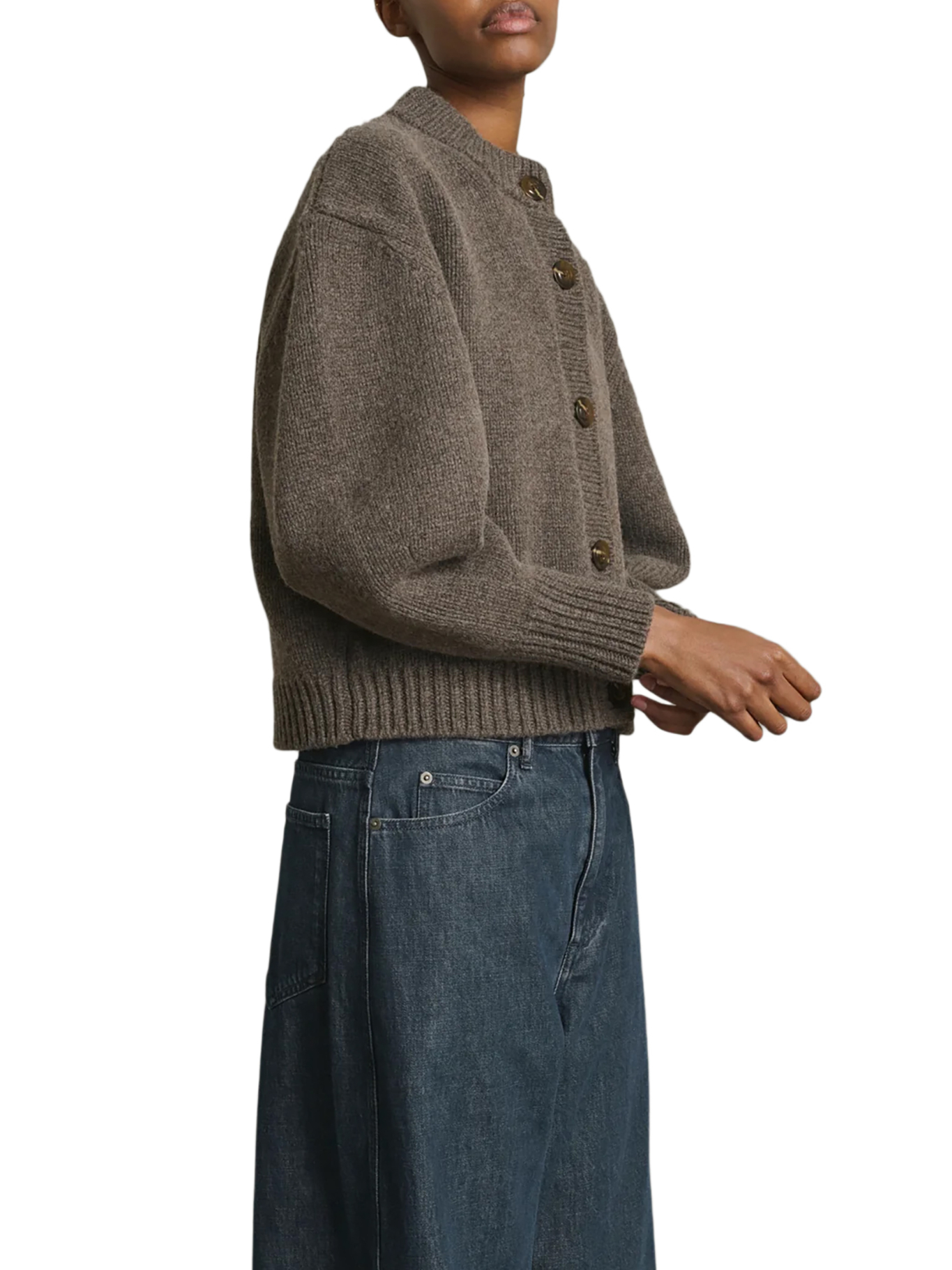 [Soeur] Cardigan FW26 CAR1305LEONARDMAR4423W MARRON GLACE