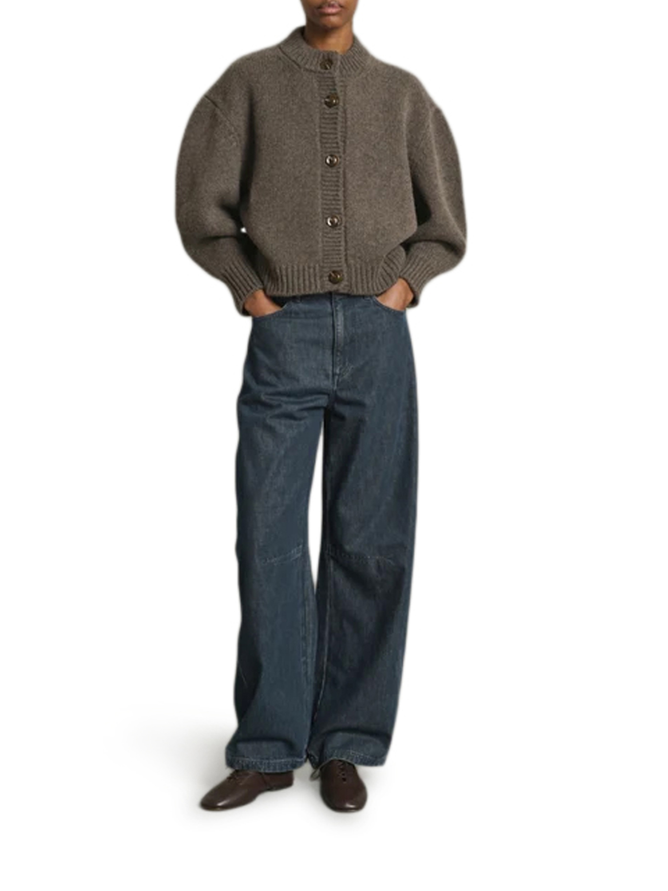 [Soeur] Cardigan FW26 CAR1305LEONARDMAR4423W MARRON GLACE