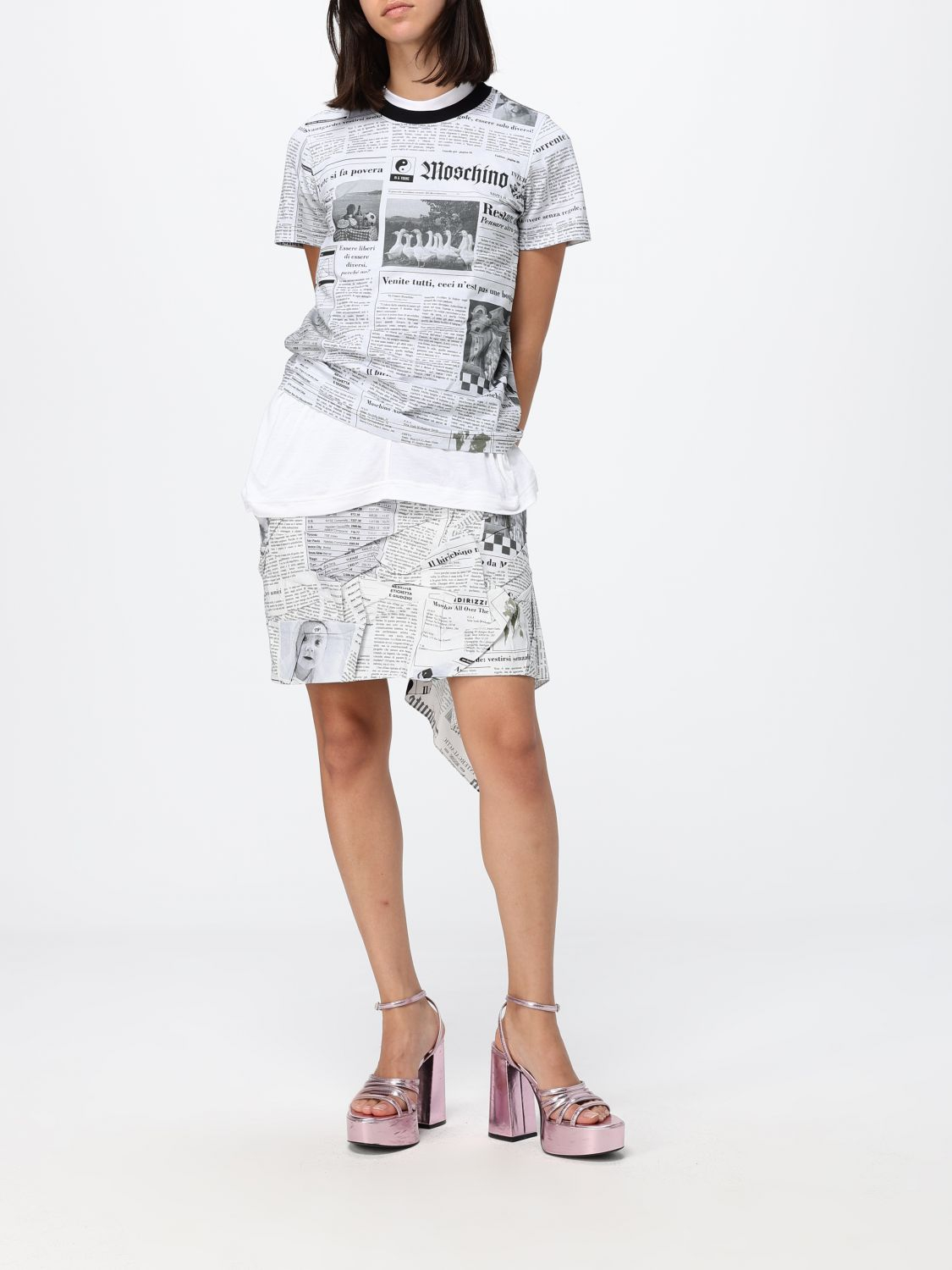 [MOSCHINO COUTURE] T-shirts Short Sleeve SS26 07190441 1484