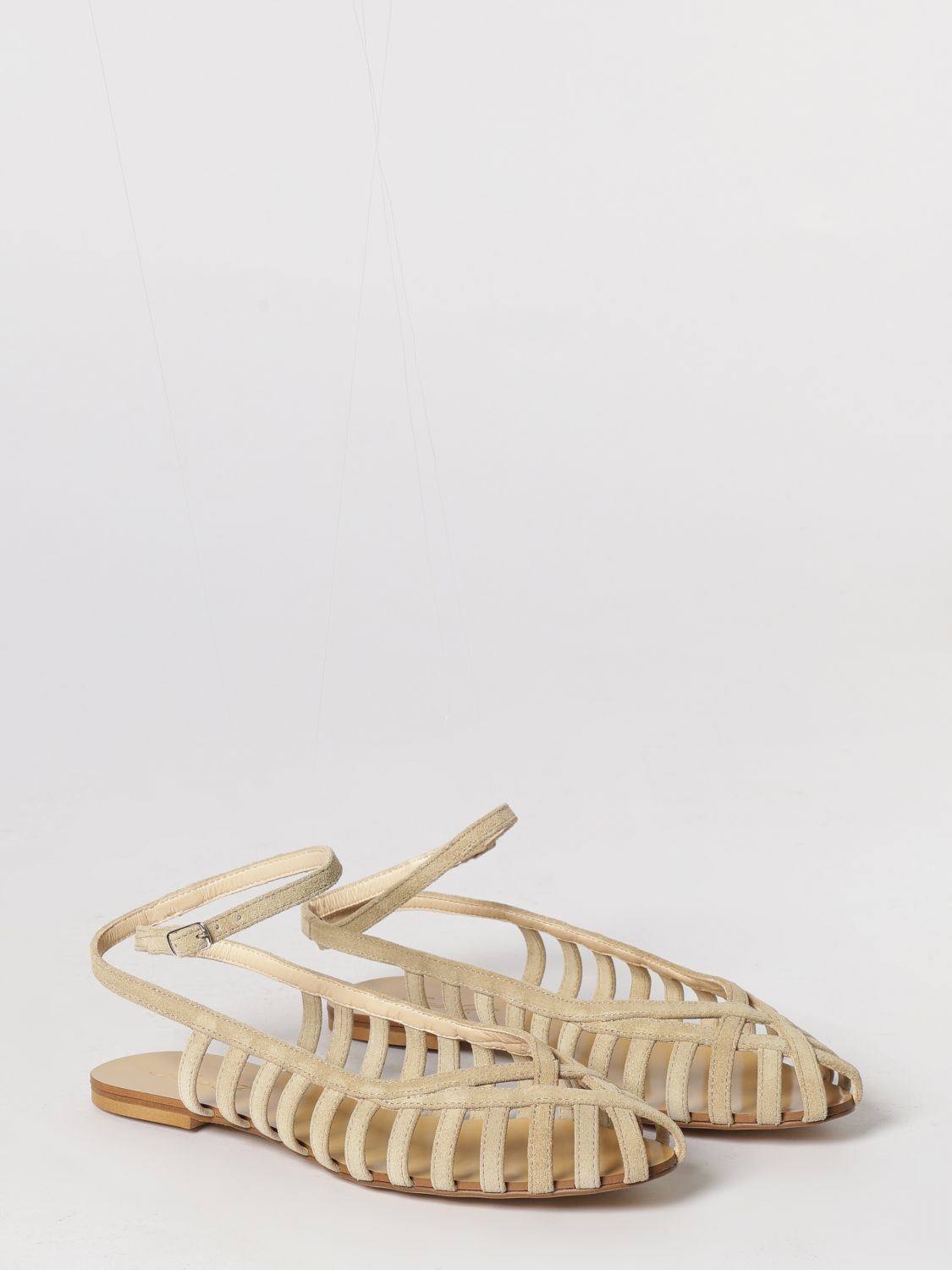 [ANNA F.] Sandals SS26 513 SABBIA