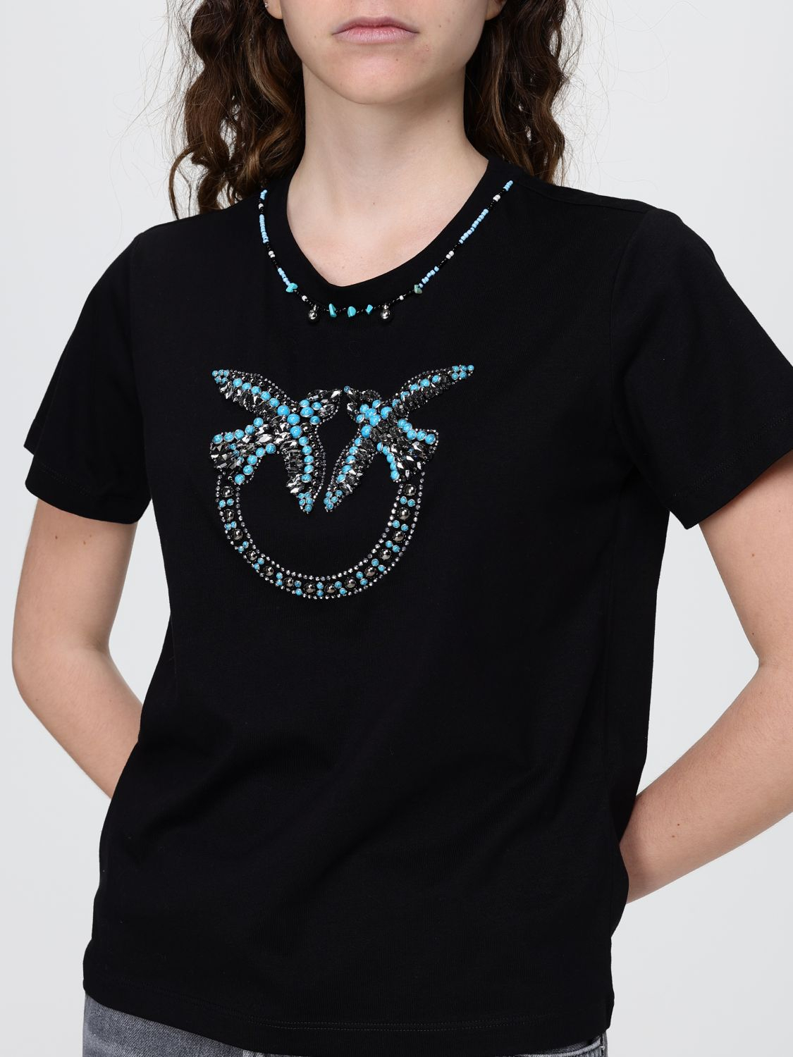 [PINKO] T-shirts Short Sleeve SS26 107094A3C7 ZE2