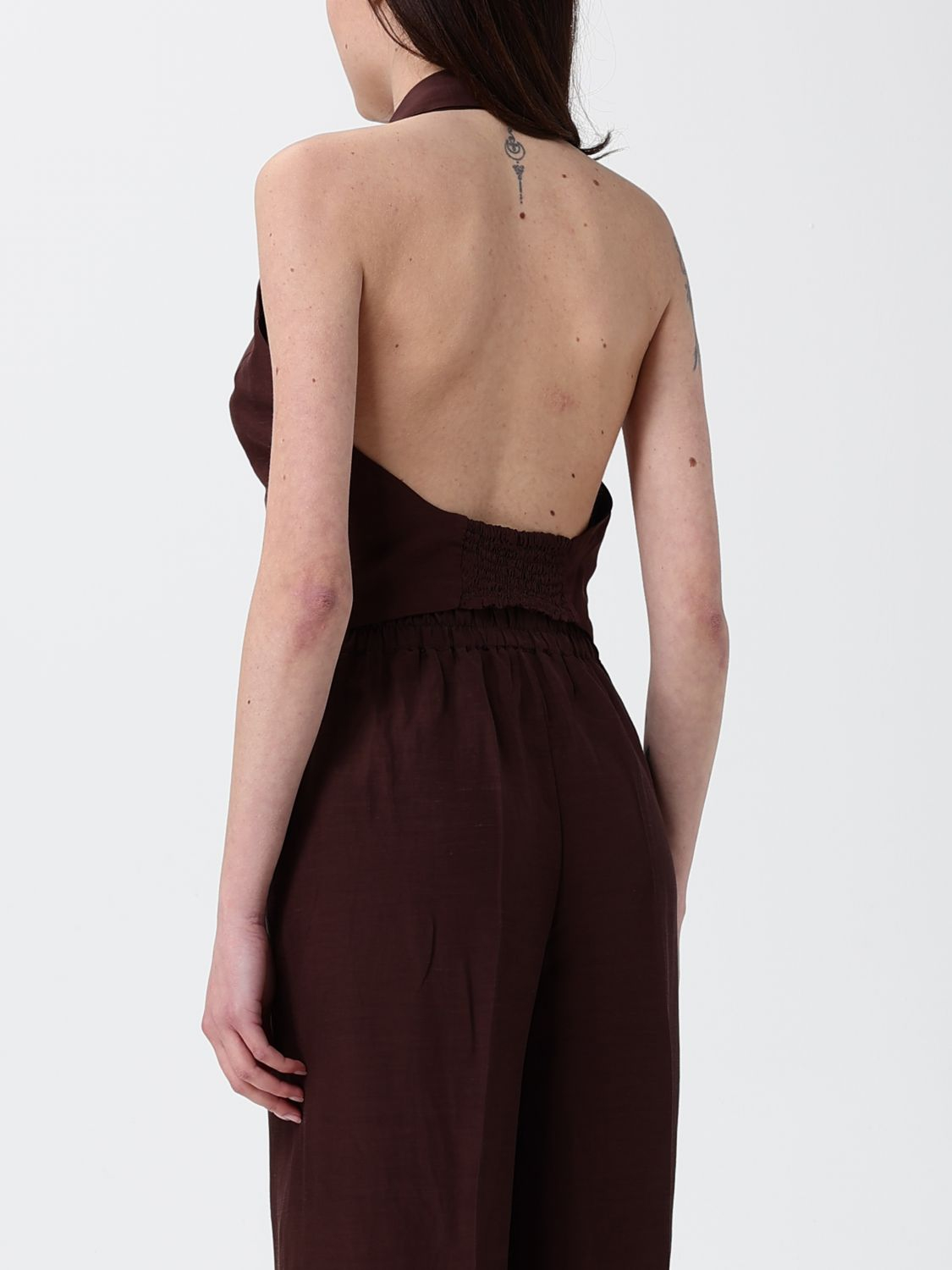 [HANITA] T-shirts Sleeveless SS26 HM31774572 EBANO