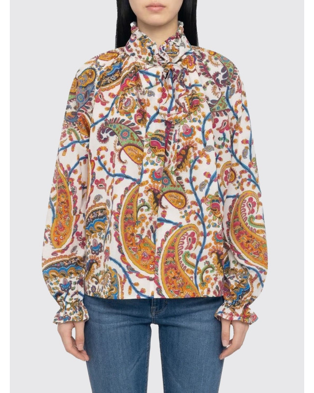 [Etro] Shirts Long Sleeve SS26 WRJA0157AKG50 X0801