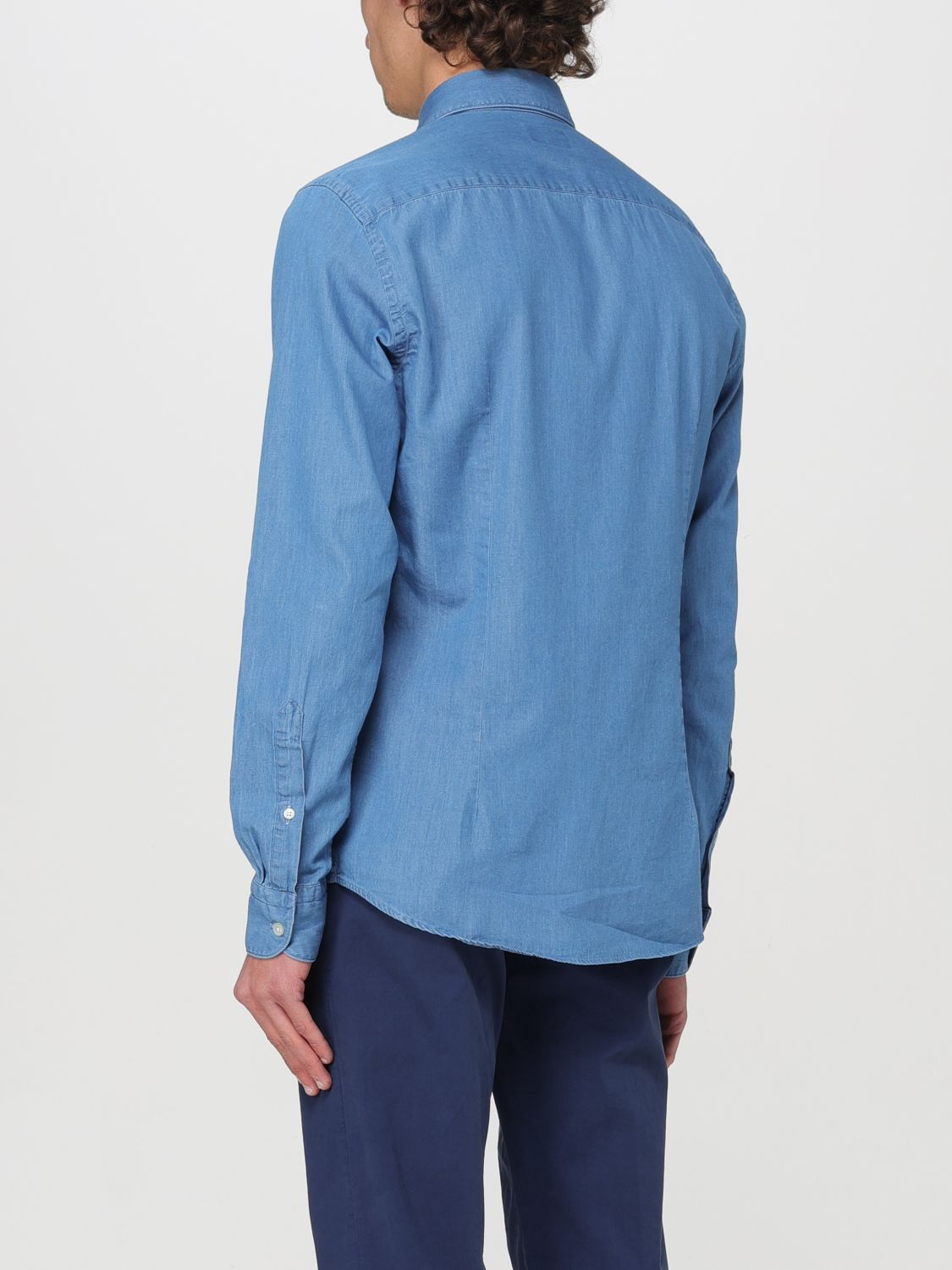 [XC] Shirts Long Sleeve SS24 LP64B438-DENIM 8 01