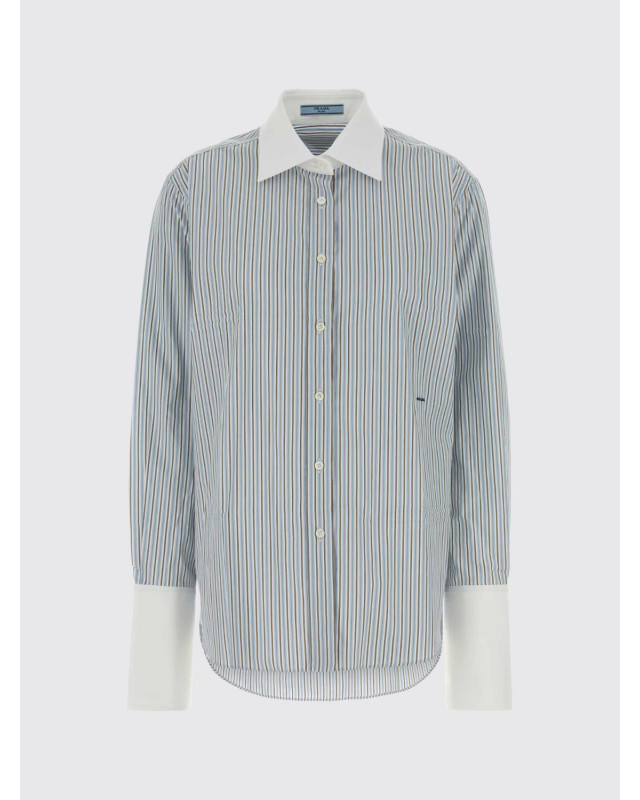 [Prada] Shirts Long Sleeve FW26 P465JRSOOO1H1K F0012