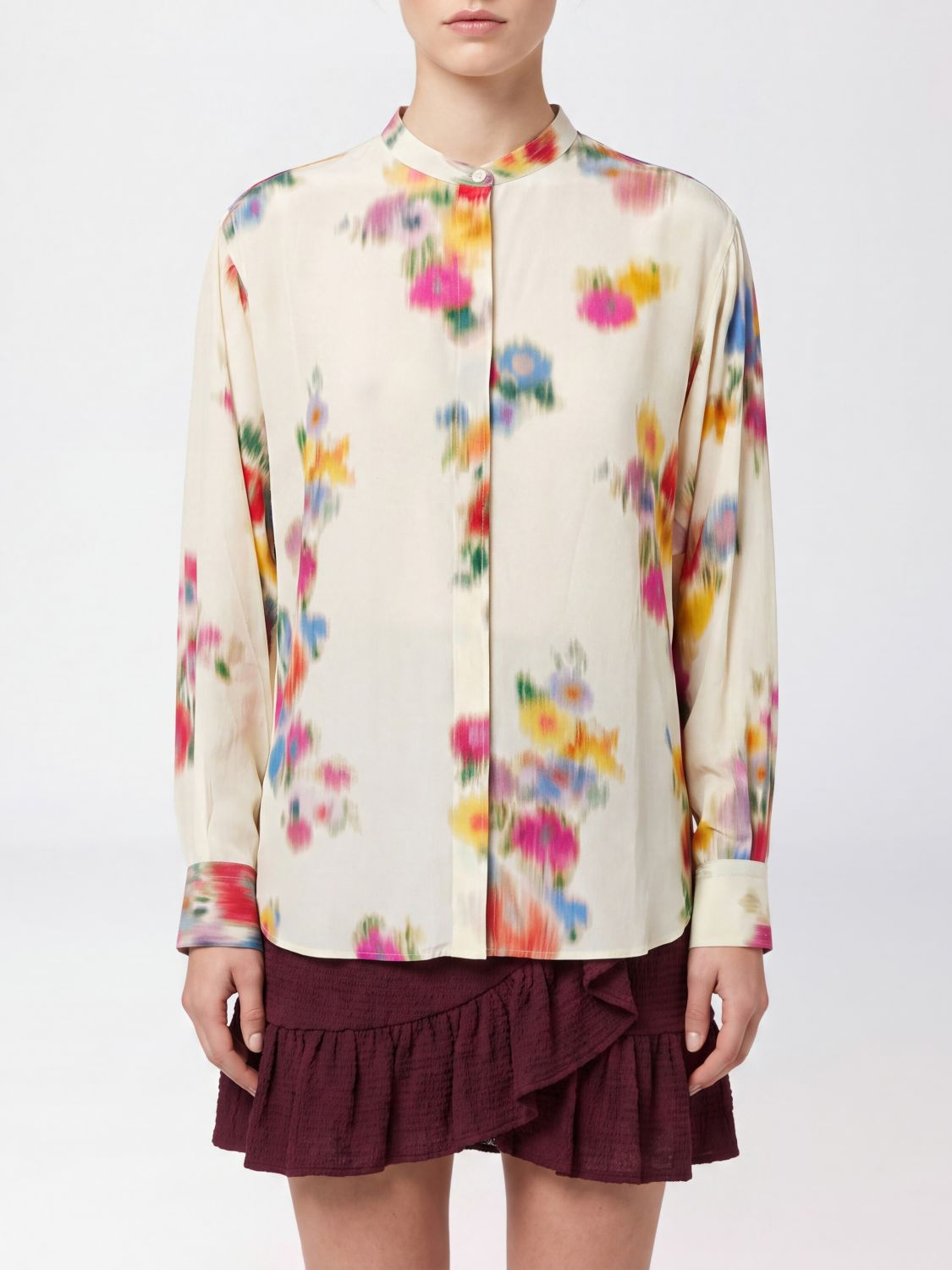 [Isabel Marant Etoile] Shirts Long Sleeve FW26 CH0080FAD3J02E 23EC