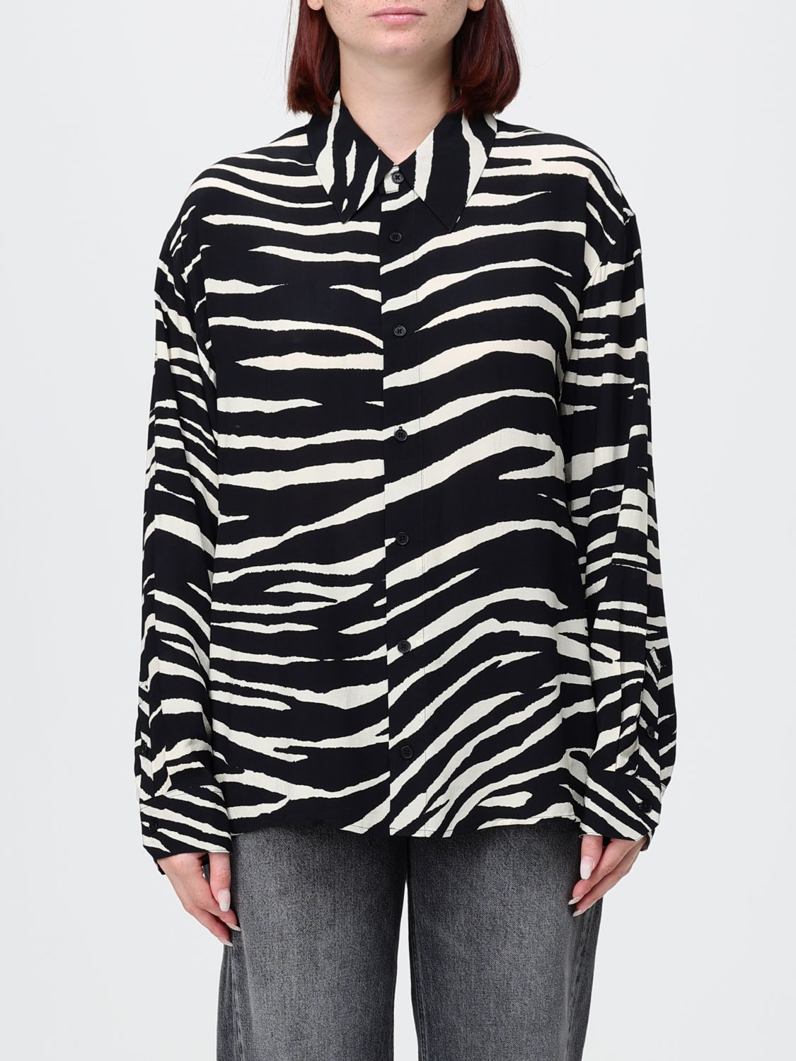 [Zadig & Voltaire] Shirts Long Sleeve FW26 WWSH02324 011
