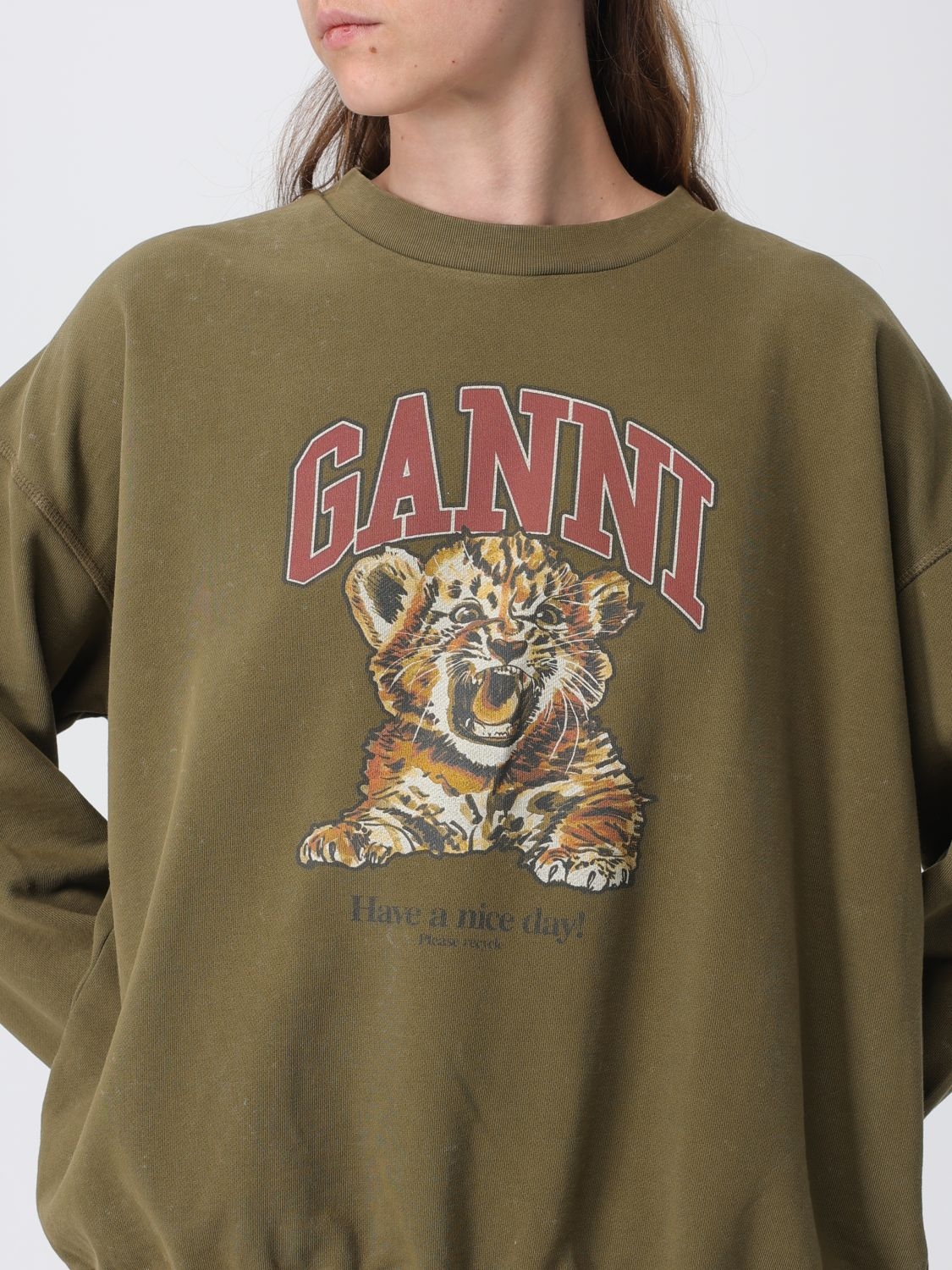 [GANNI] Sweatshirt FW26 A1060079 838