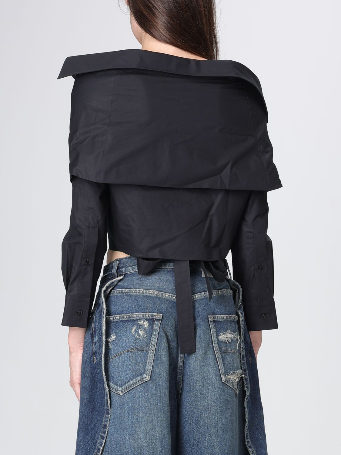 [Balenciaga] Shirts Long Sleeve FW26 872123TRM28 1000