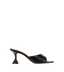 [Amina Muaddi] Slippers FW26 LUPITASLIPPER70 SHINYCOFFEE
