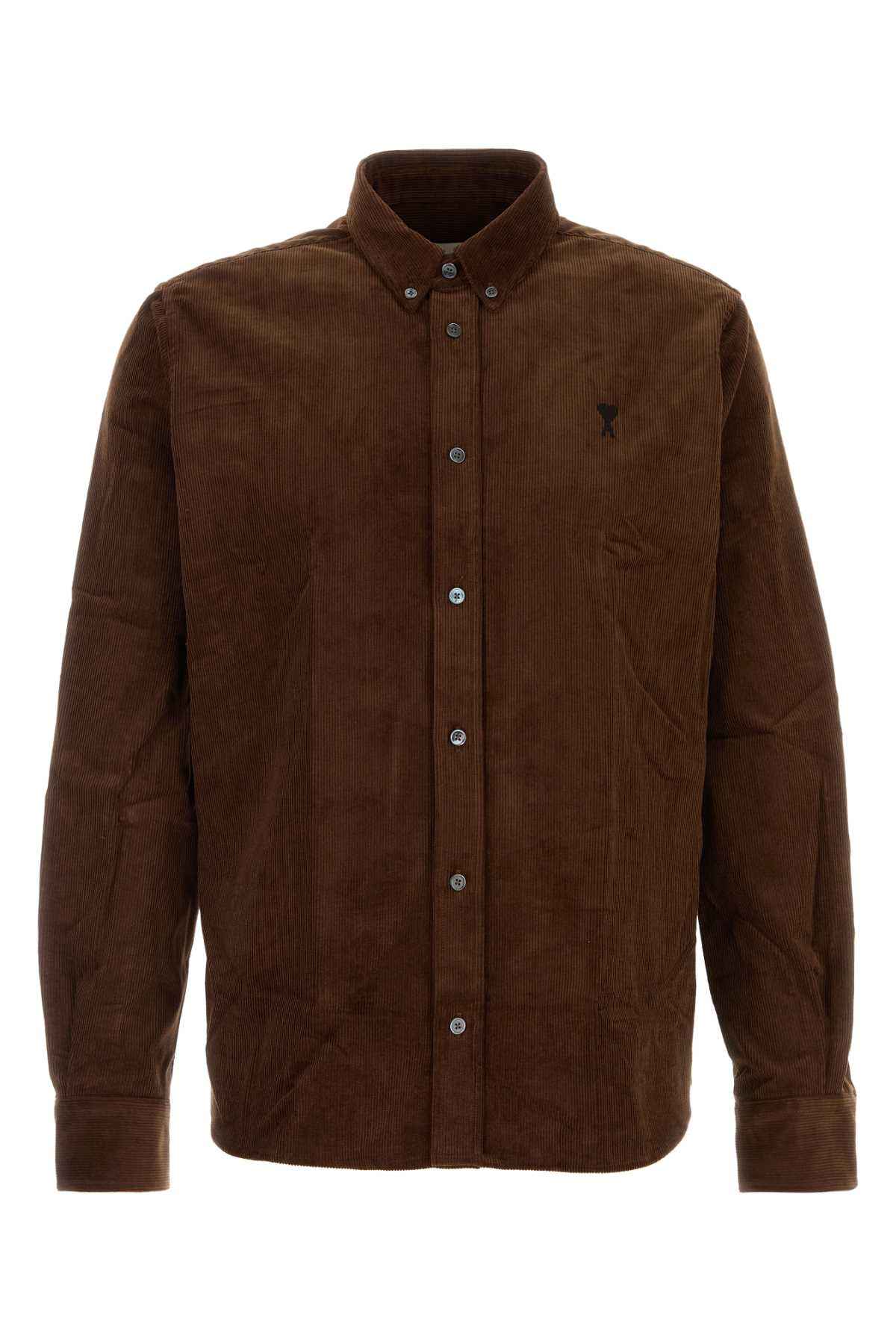 [AMI] Shirts FW26 HSH797CO0089 2221