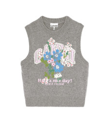 [GANNI] Vest FW26 A1180017920