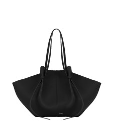 [YUZEFI] Shoulder bag FW26 MOCHI-PEBBLE-GRAIN-LEATHER_BLACK
