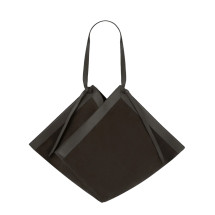 [YUZEFI] Shoulder bag FW26 LARGE-WONTON-SUEDE_GANACHE