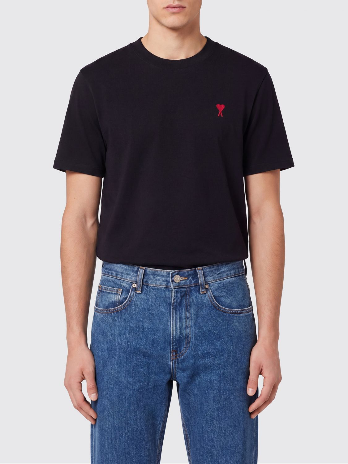 [Ami Paris] T-shirts Short Sleeve FW26 BFUTS035724 430