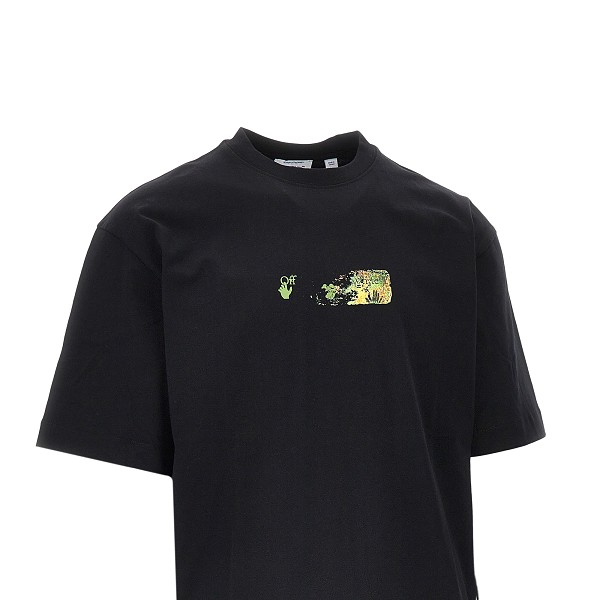 [Off White] T-shirts FW26 44MAA120F26J00D.001-001