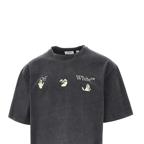 [Off White] T-shirts FW26 44MAA120F26J019.001-001