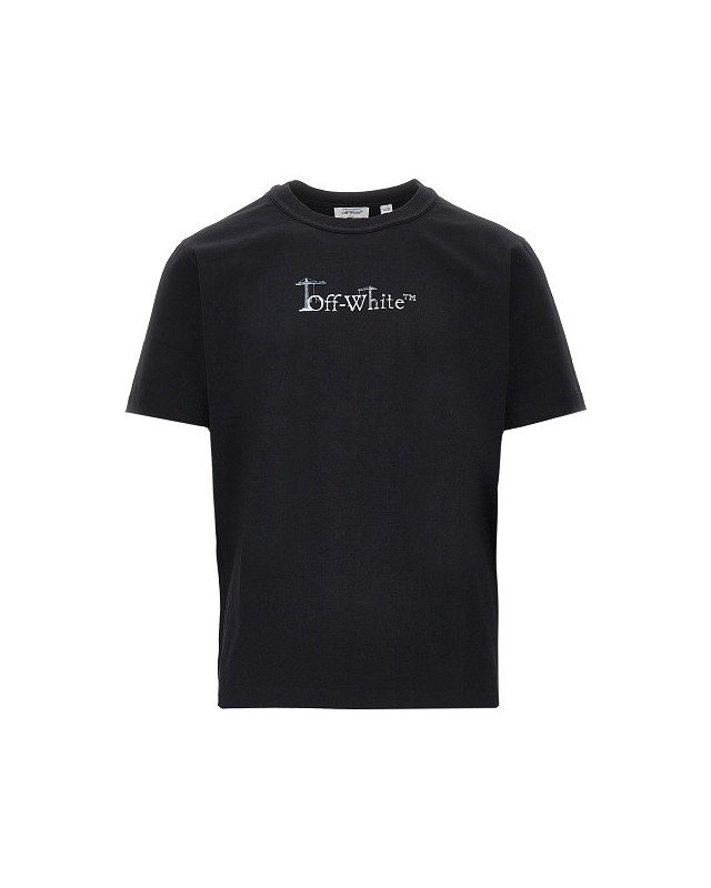 [Off White] T-shirts FW26 44MAA16MF26J00D.001-001