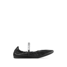 JIMMY CHOO JADEBALLERINA GKEQEABLACK/CRYSTAL