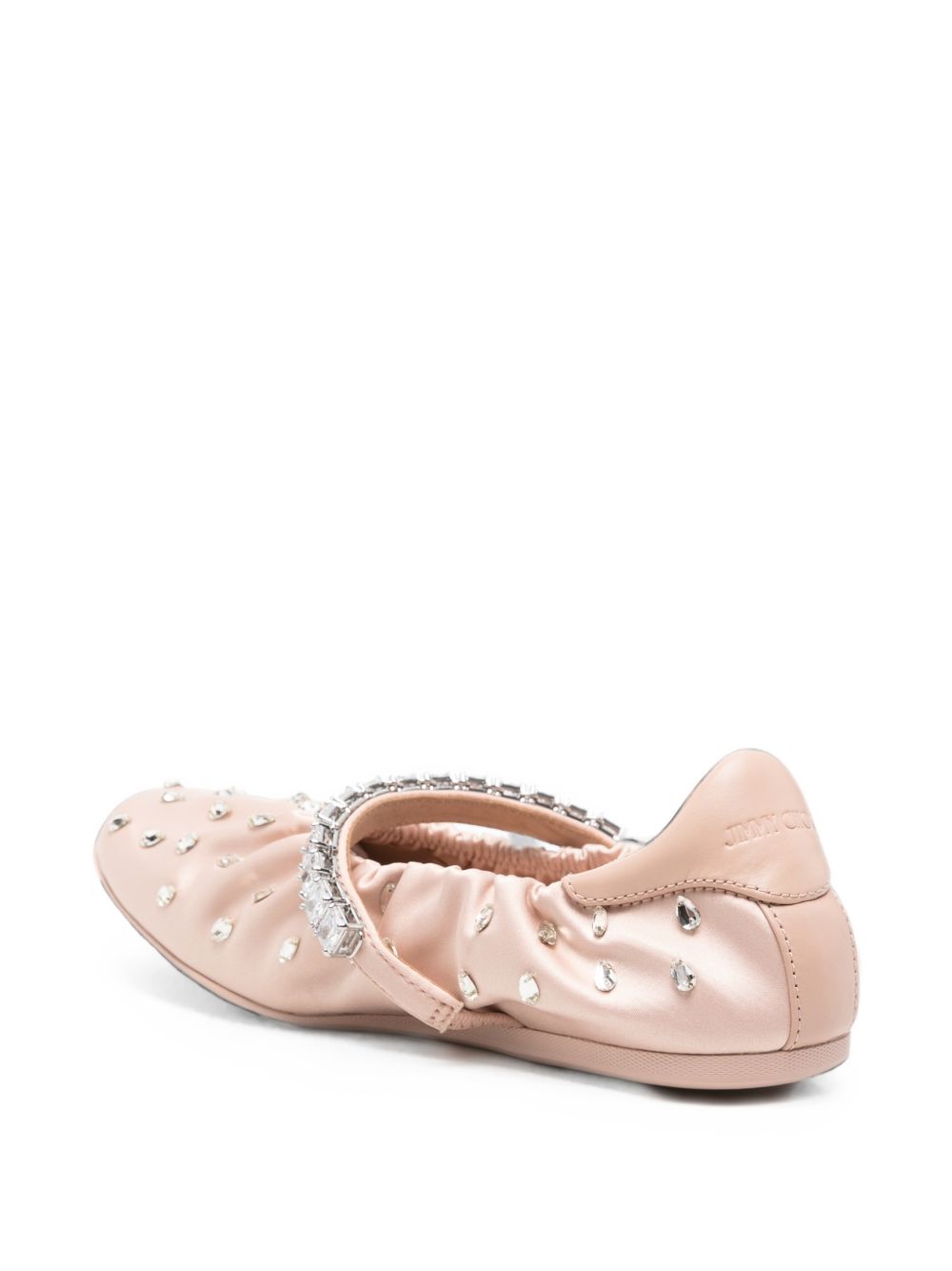 JIMMY CHOO JADEBALLERINA QEPMACARON/CRYSTAL