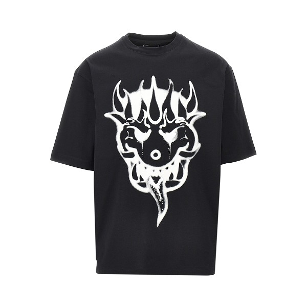 [Y3] T-shirts FW26 KQ8596.BLACK-BLACK