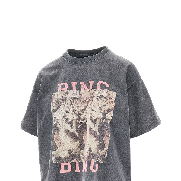 [Anine Bing] T-shirts FW26 A-08-12648.WBL1-WBL1